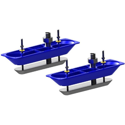 Трансдьюсер LOWRANCE StructureScan SS Dual Thru-Hull (пара, сквозной)